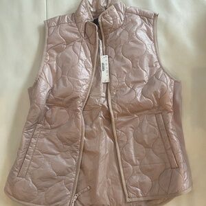 NWTJ.Crew PrimaLoft Lightweight Quilted Vest in Pate Petal, M